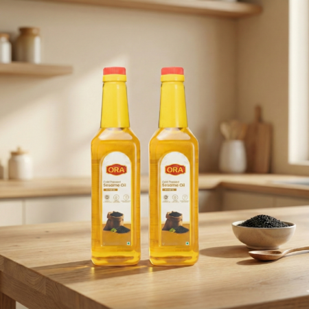 Sesame Oil Combo (2 Bottles × 870 ml each)