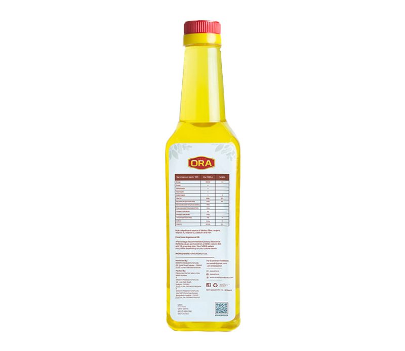 groundnut oil back - Sresth ORA