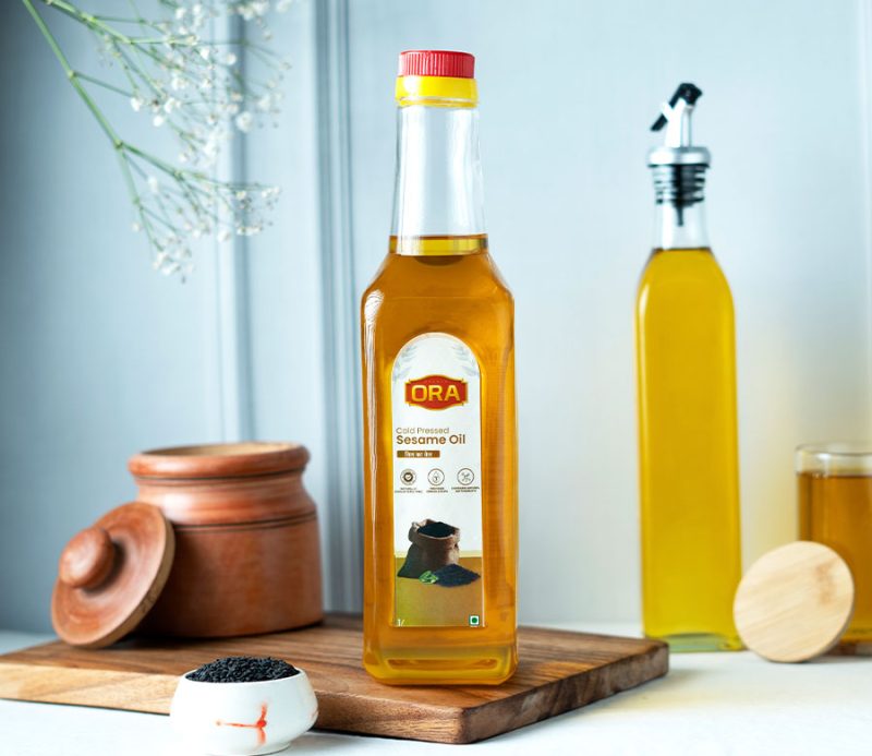 sesame oil cover - Sresth ORA