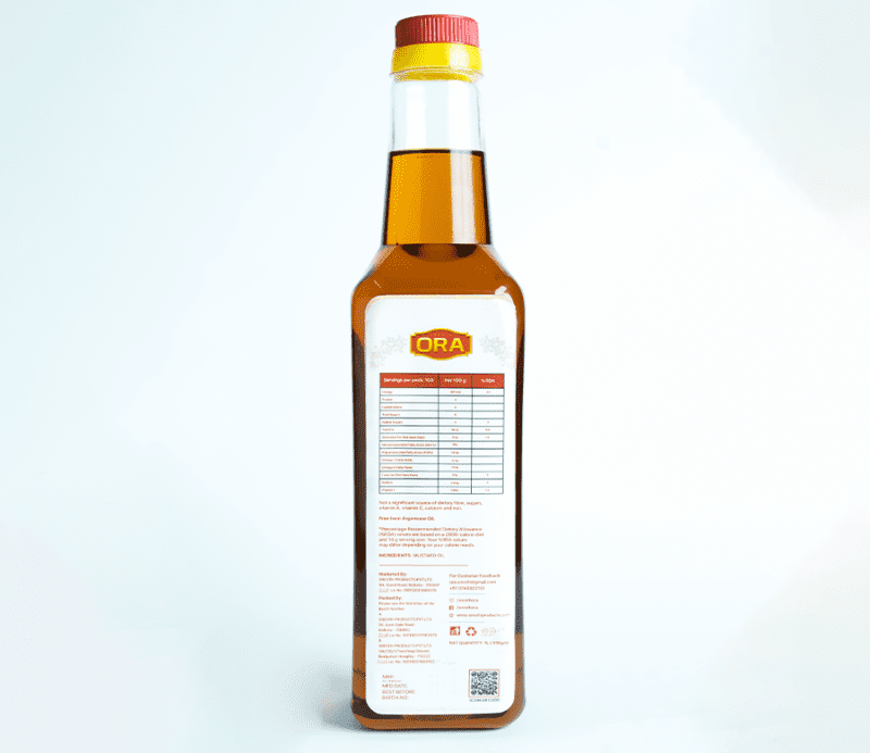 Sresth Ora Cold Pressed Mustard Oil | EXTRA 10% Off - Image 3