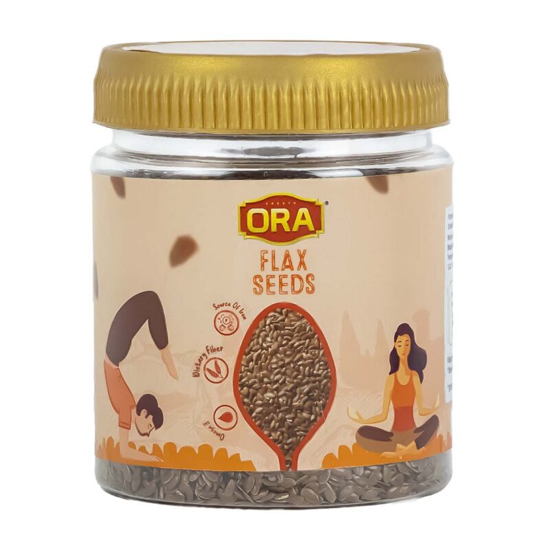 Sresth Ora Flax Seeds: Nutrient-Dense Snack With Fiber & Antioxidant (250gm) - Image 2