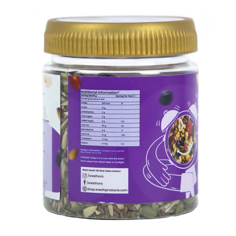 Sresth Ora Trail Mix: Perfect Sweet And Nutrient-Rich Snack (250gm) - Image 3